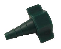 Kolanko do drenów tlenowych 9/16 gwint